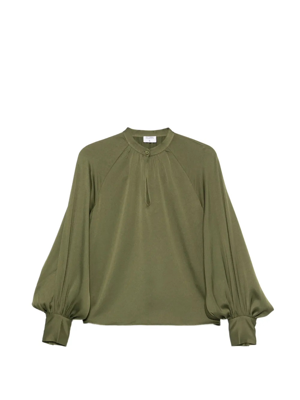 Filippa K Blusa in raso - Verde