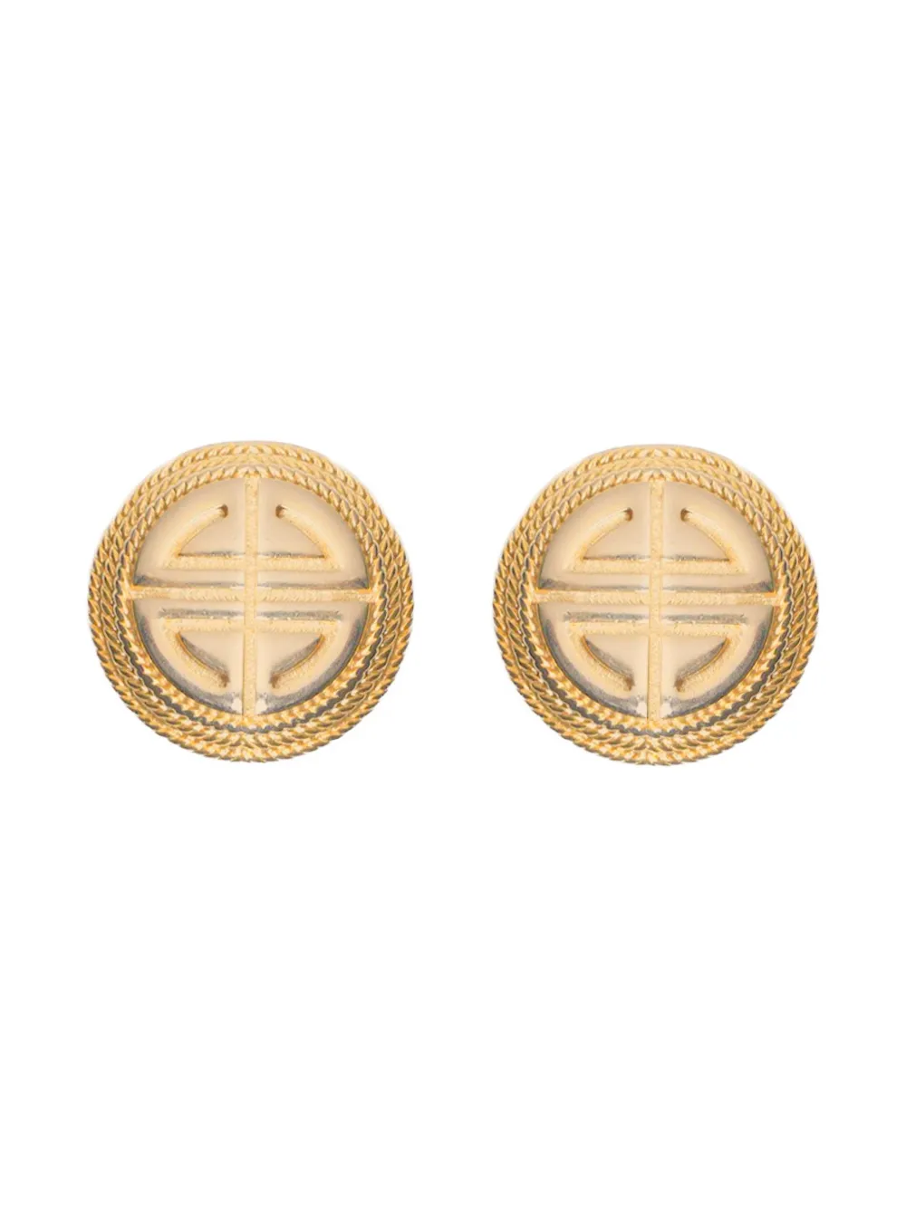 Givenchy Pre-Owned 1980s clip-on earrings - Oro