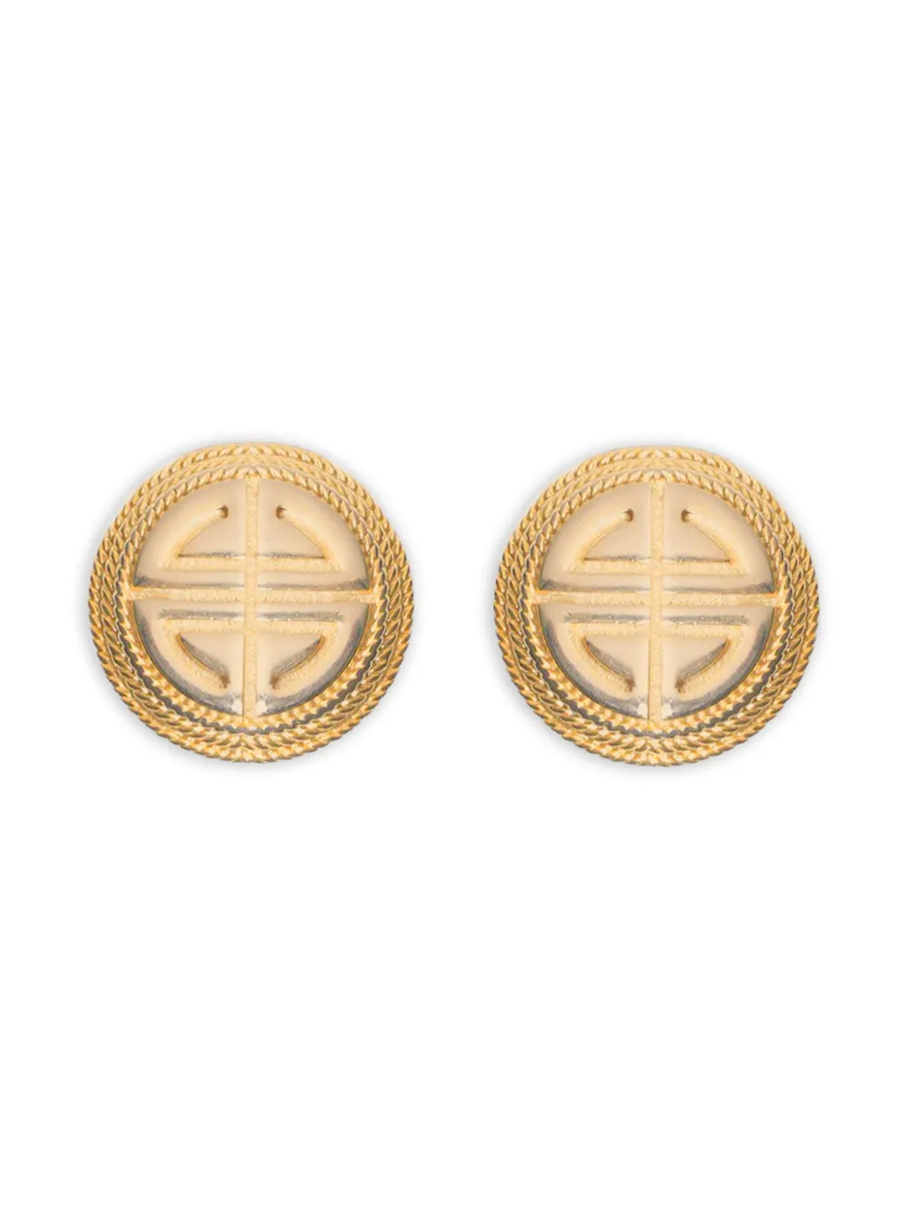 Givenchy Pre-Owned 1980s clip-on earrings - Oro