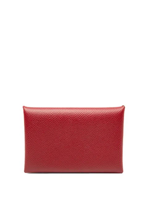 Hermès Pre-Owned tarjetero Epsom Calvi 2017