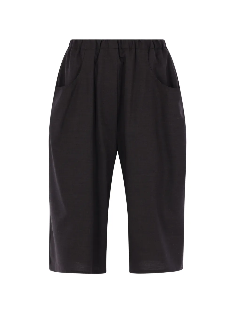 Ter Et Bantine elastic-waist bermuda shorts - Marrone
