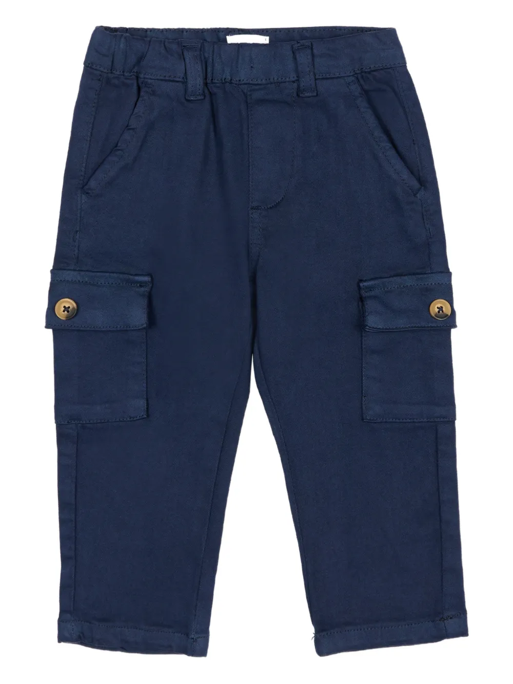 TRUSSARDI JUNIOR cargo-pockets trousers - Blu