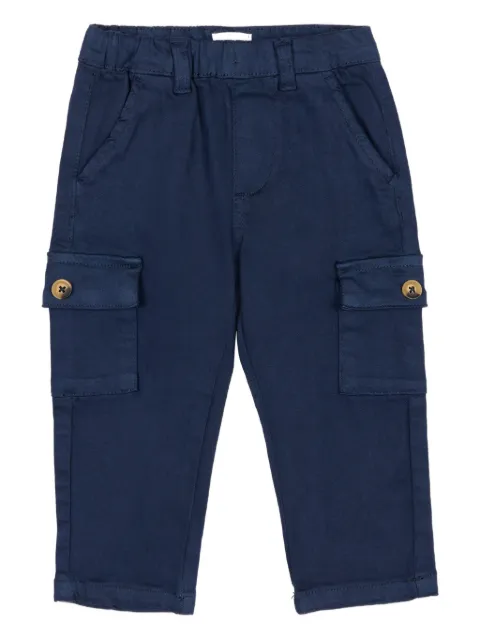 TRUSSARDI JUNIOR pantalones cargo con bolsillos