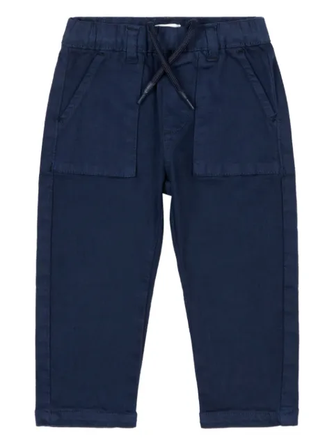 TRUSSARDI JUNIOR pantalones con bolsillo de parche