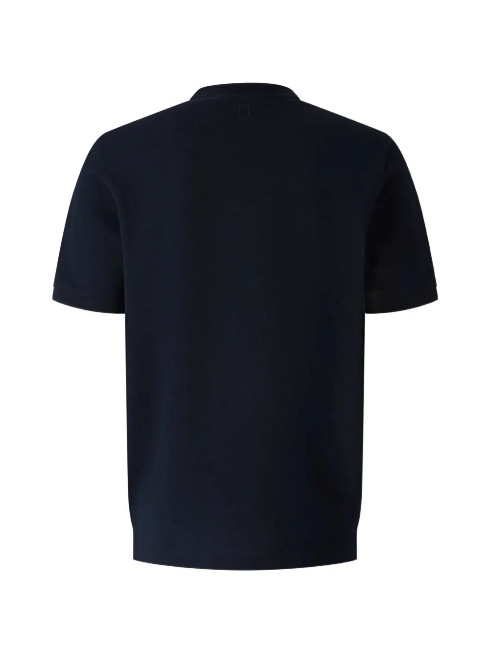 Canali embroidered-logo T-shirt - Blauw