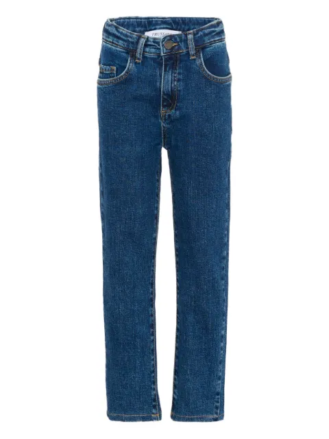TRUSSARDI JUNIOR heart-appliqué jeans