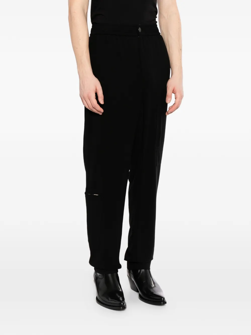  Givenchy Elasticated Trousers - Black 