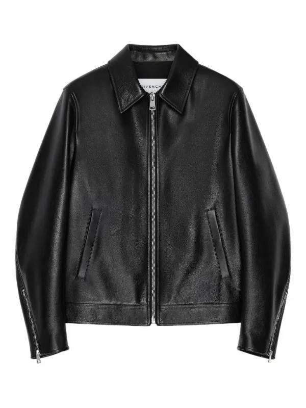 Givenchy Biker レザーブルゾン | ブラック | FARFETCH JP