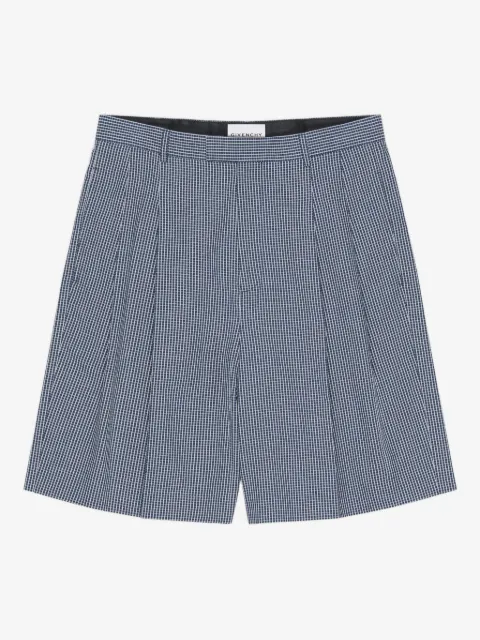 Givenchy short à carreaux