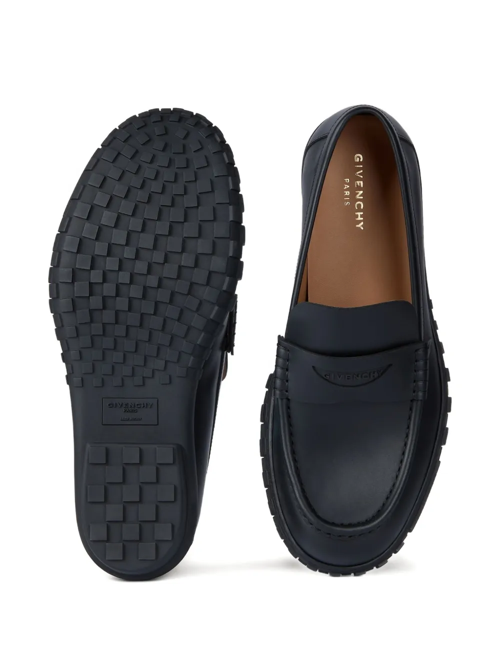 Givenchy Leren loafers Zwart