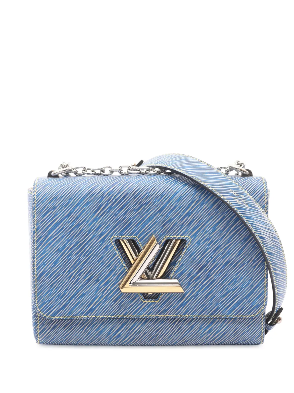 Louis Vuitton Pre-Owned 2017 Epi Twist MM crossbody bag - Blu