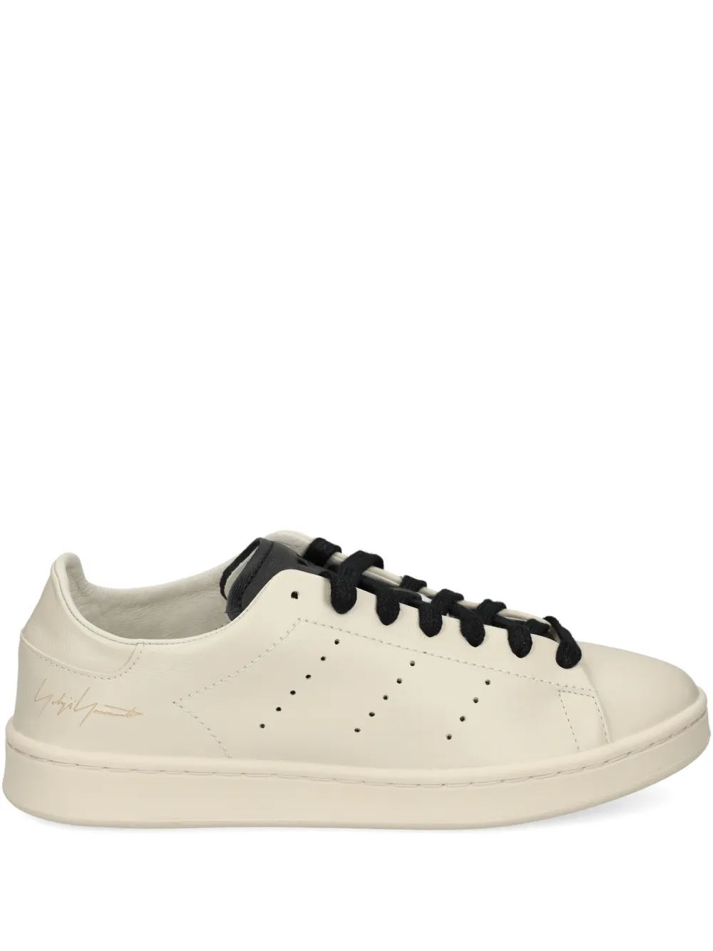 Y-3 Stan Smith lace-up sneakers - Nude