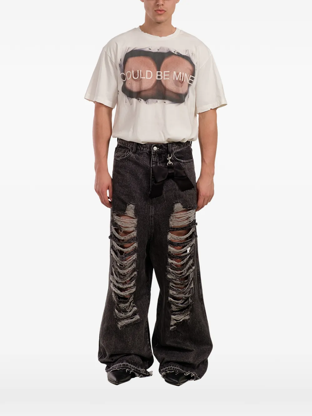 Natasha Zinko Could Be Mine graphic-print T-shirt - Bianco