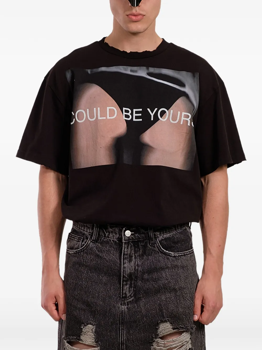 Natasha Zinko Could Be Mine graphic-print T-shirt - Nero