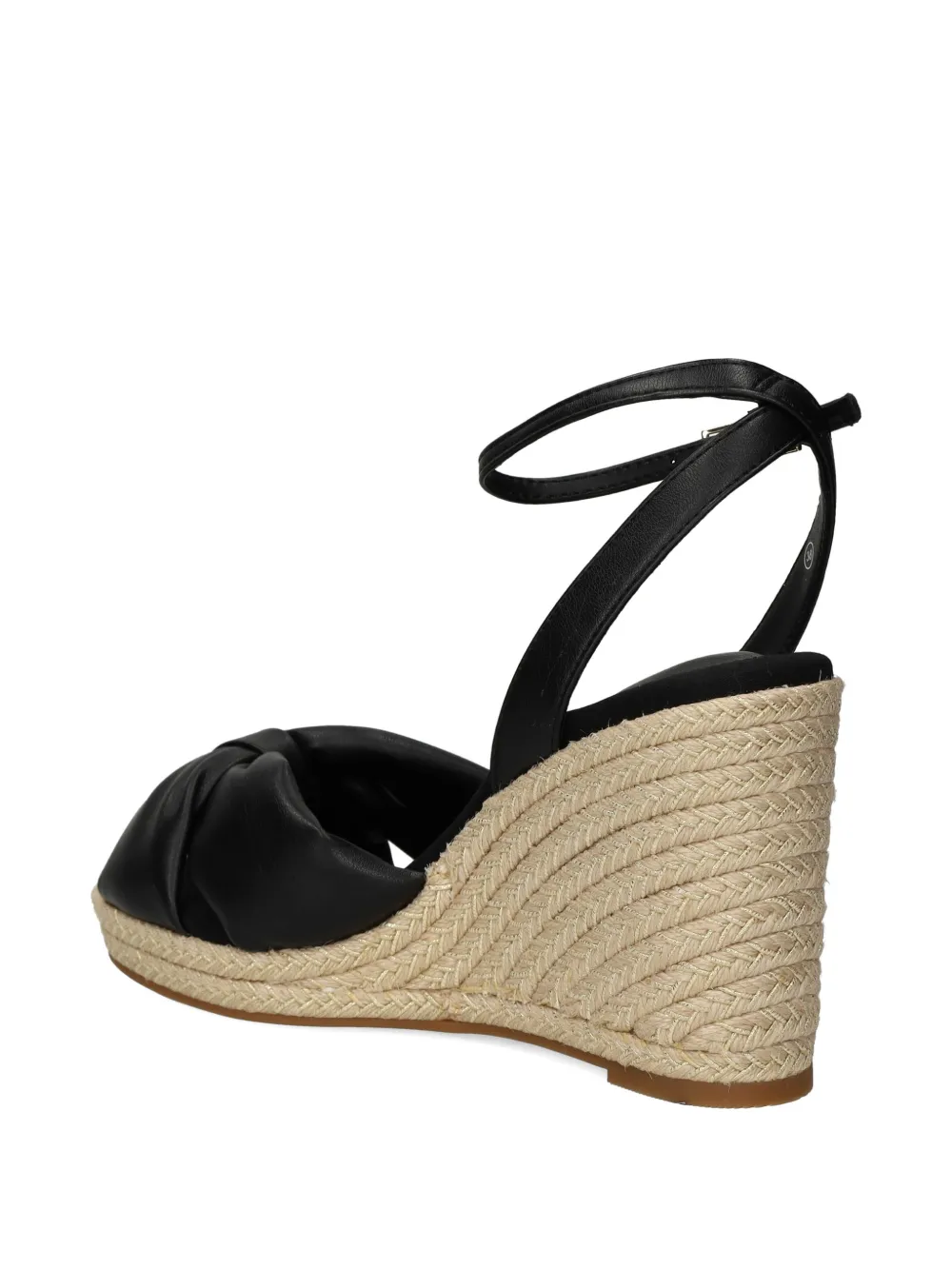 Tommy Hilfiger Sandalen met geknoopt detail Zwart