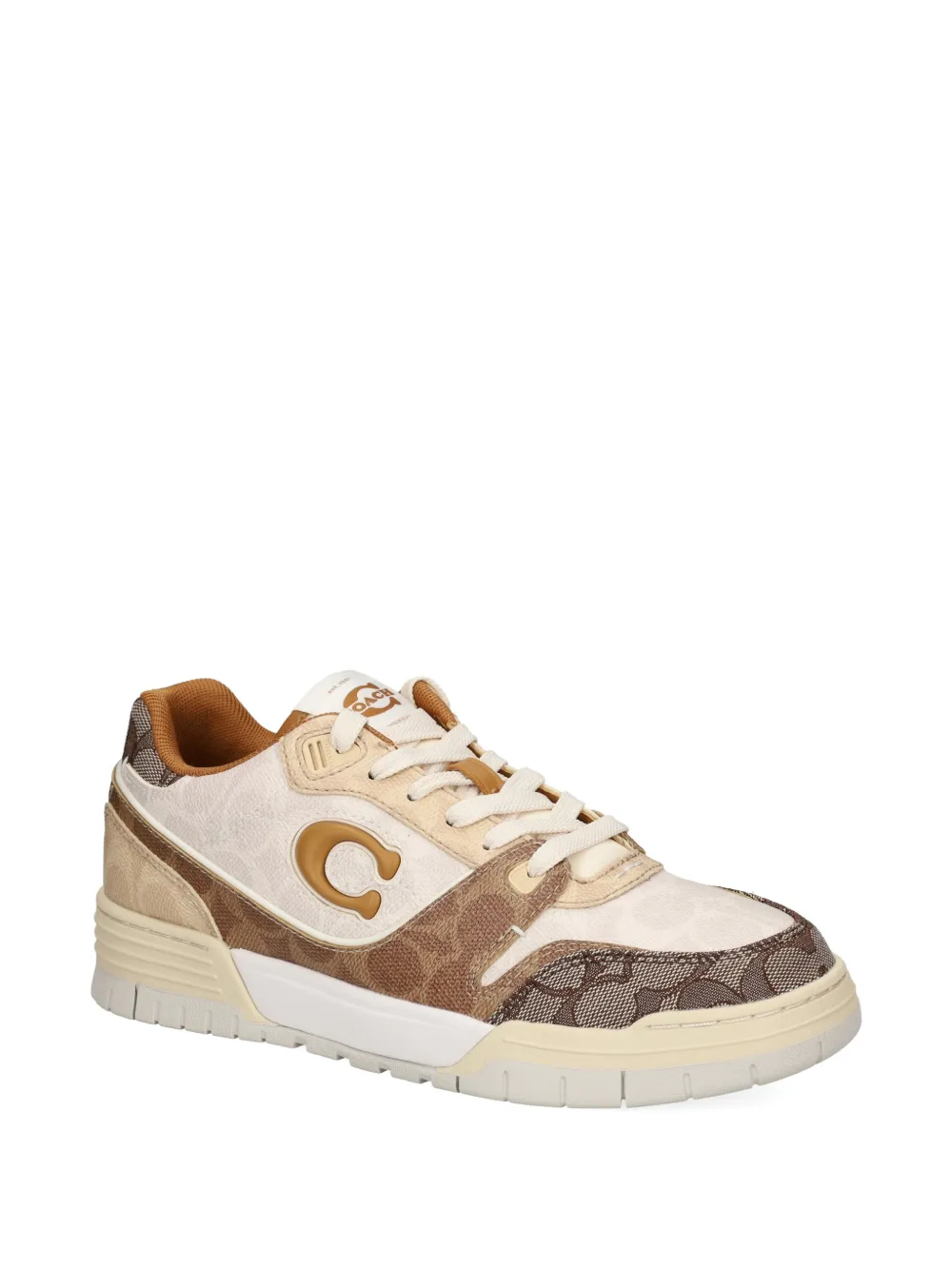 Coach panelled sneakers - Beige