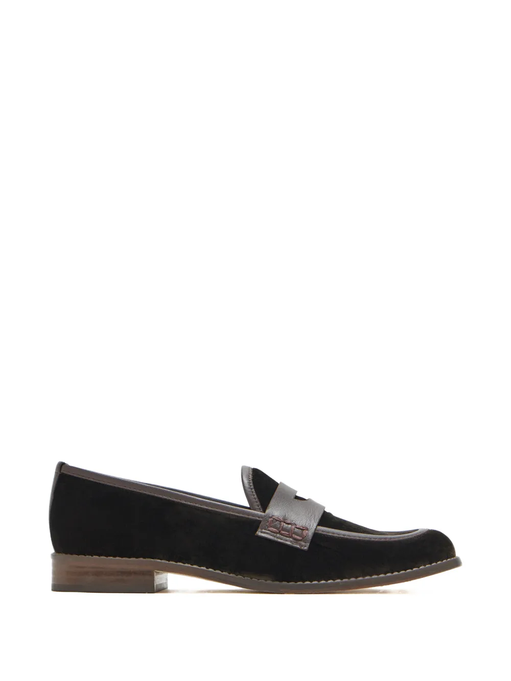 Andrea Gomez Camila cut-out loafers - Nero