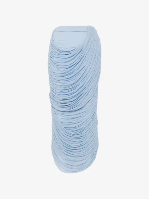 Magda Butrym draped midi skirt
