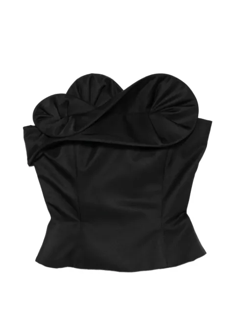 Magda Butrym petal strapless corset