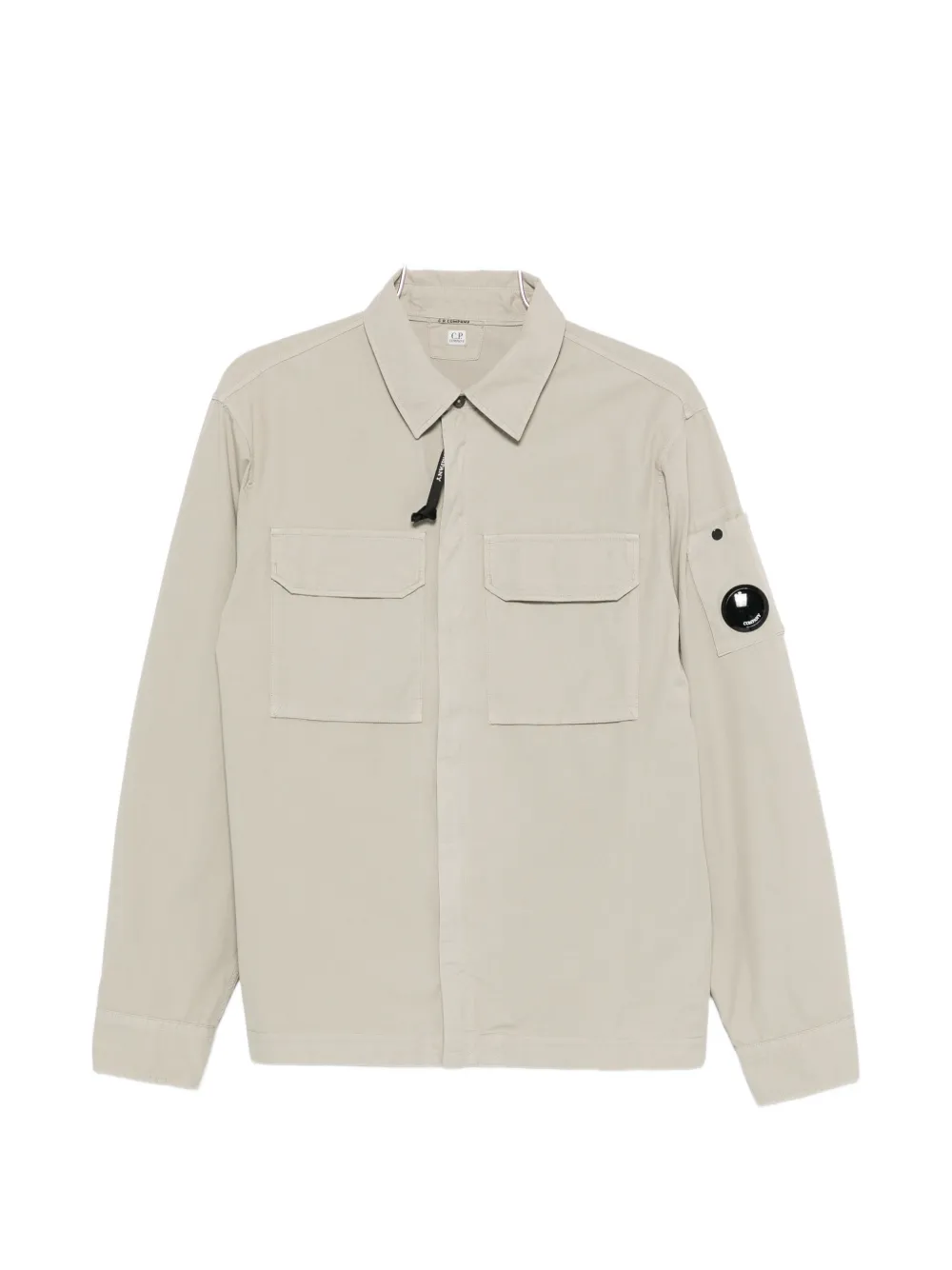 C.P. Company Lens-detail overshirt - Grigio