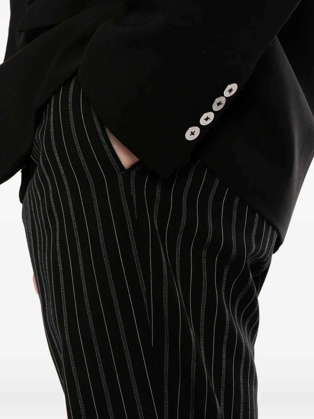 Givenchy Gestreepte pantalon Zwart