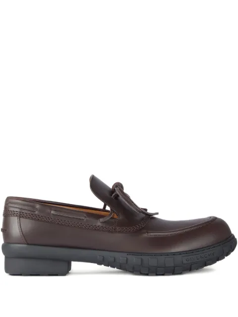 Givenchy tie-detail loafers