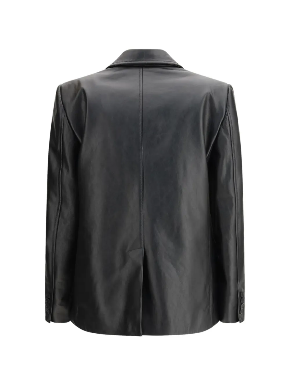  Balenciaga Buttoned Jacket - Black 