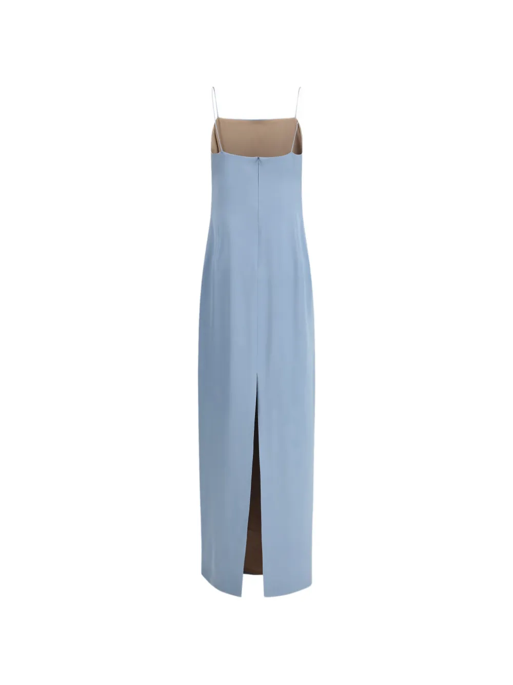 Casablanca rear-slit dress
