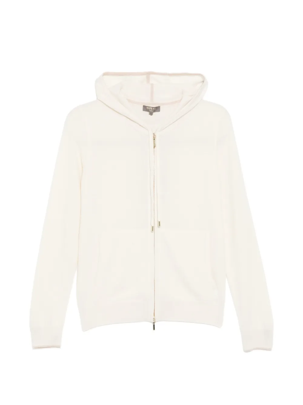 N.Peal Felpa Ada con cappuccio - Toni neutri