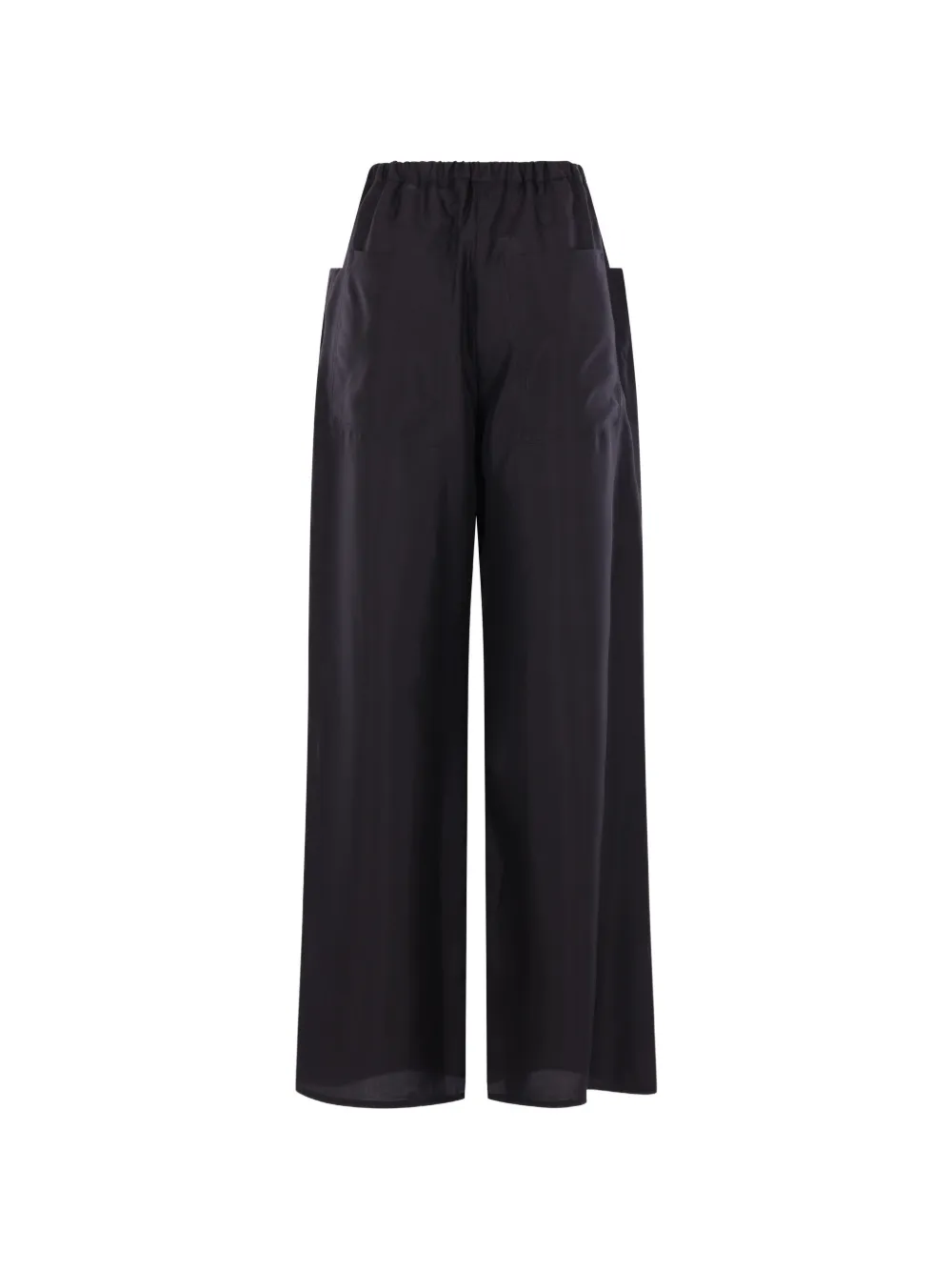  Ter Et Bantine Wide-leg Elasticated Trousers - Black 