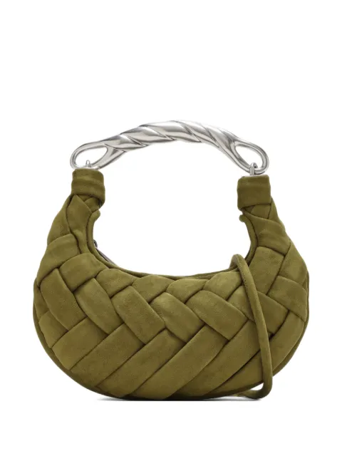 JW Pei woven top-handle shoulder bag