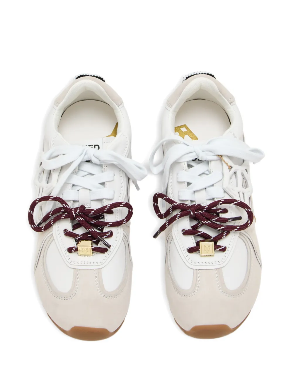 NAKED WOLFE Sneakers met kant Wit