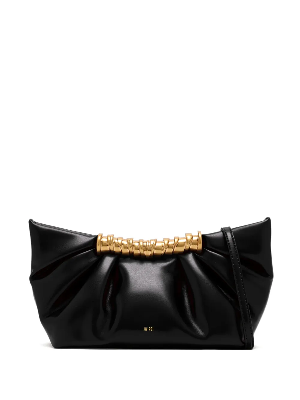 JW Pei Leia gathered clutch bag - Nero