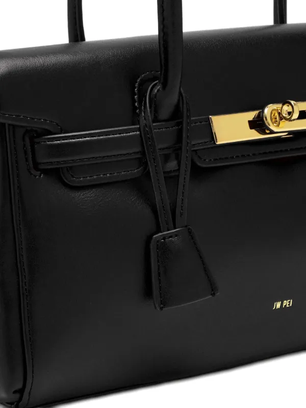 JW Pei top-handle Shoulder Bag | Black | FARFETCH SG