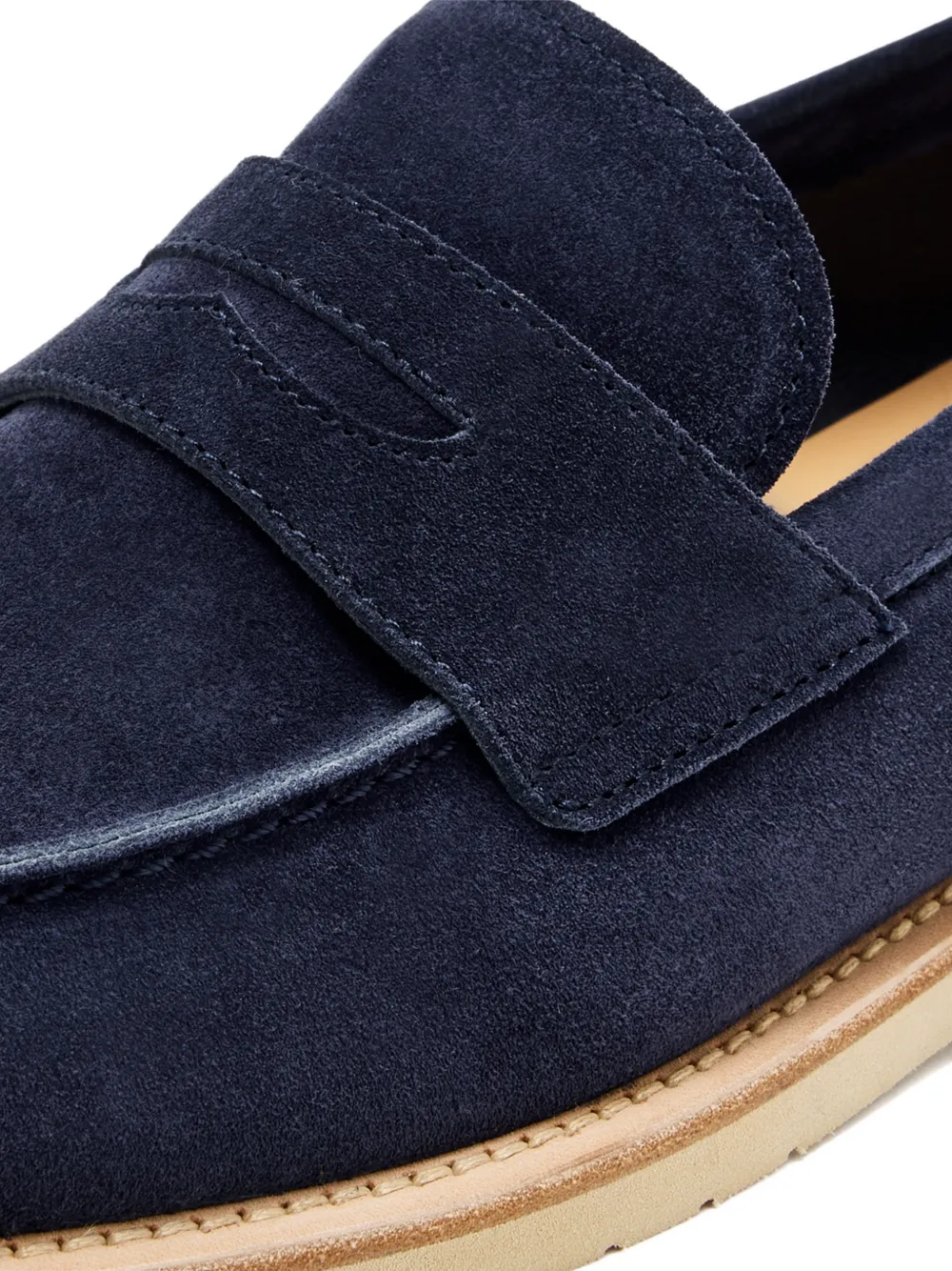 Brunello Cucinelli penny loafers Blauw