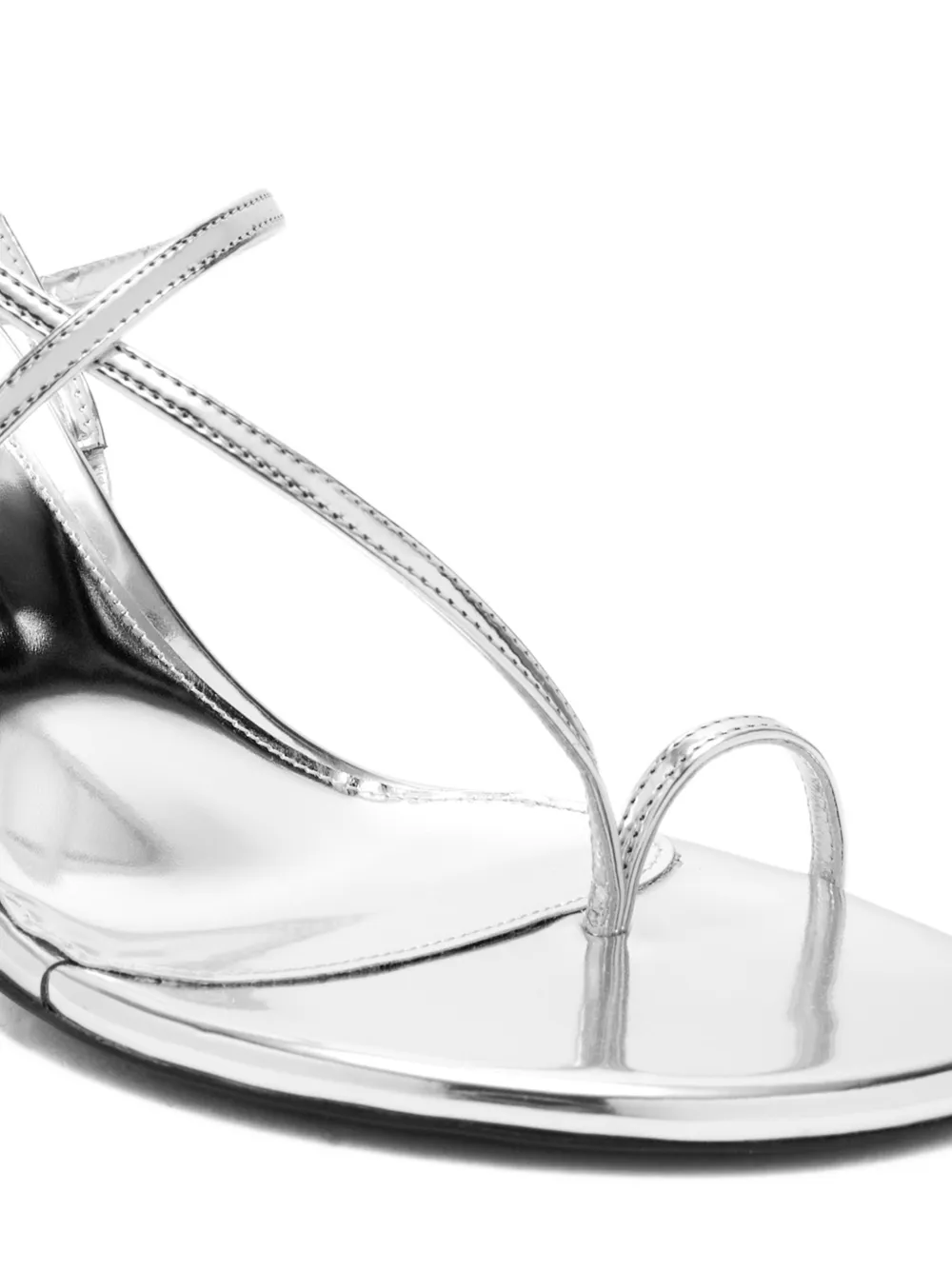 Proenza Schouler Sandalen met bandjes en hak Zilver