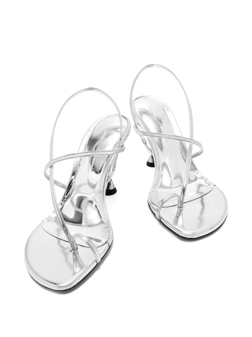 Proenza Schouler Sandalen met bandjes en hak Zilver