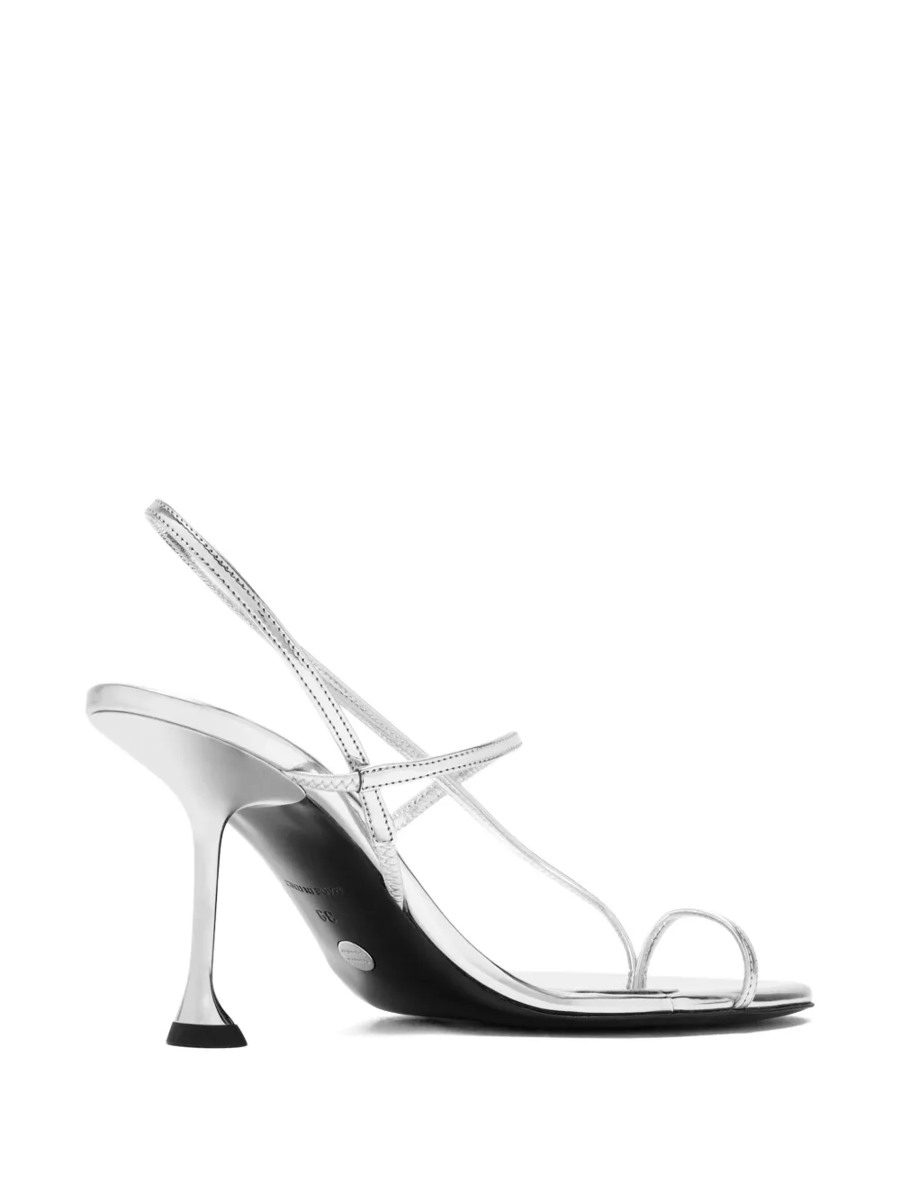 Proenza Schouler Sandalen met bandjes en hak Zilver