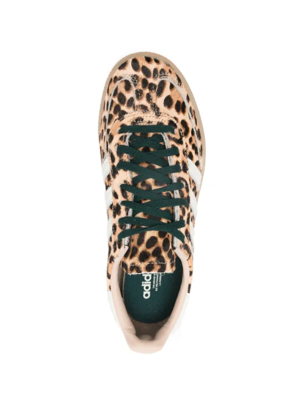 Adidas Handball Spezial animal-print Sneakers | Brown | FARFETCH RO
