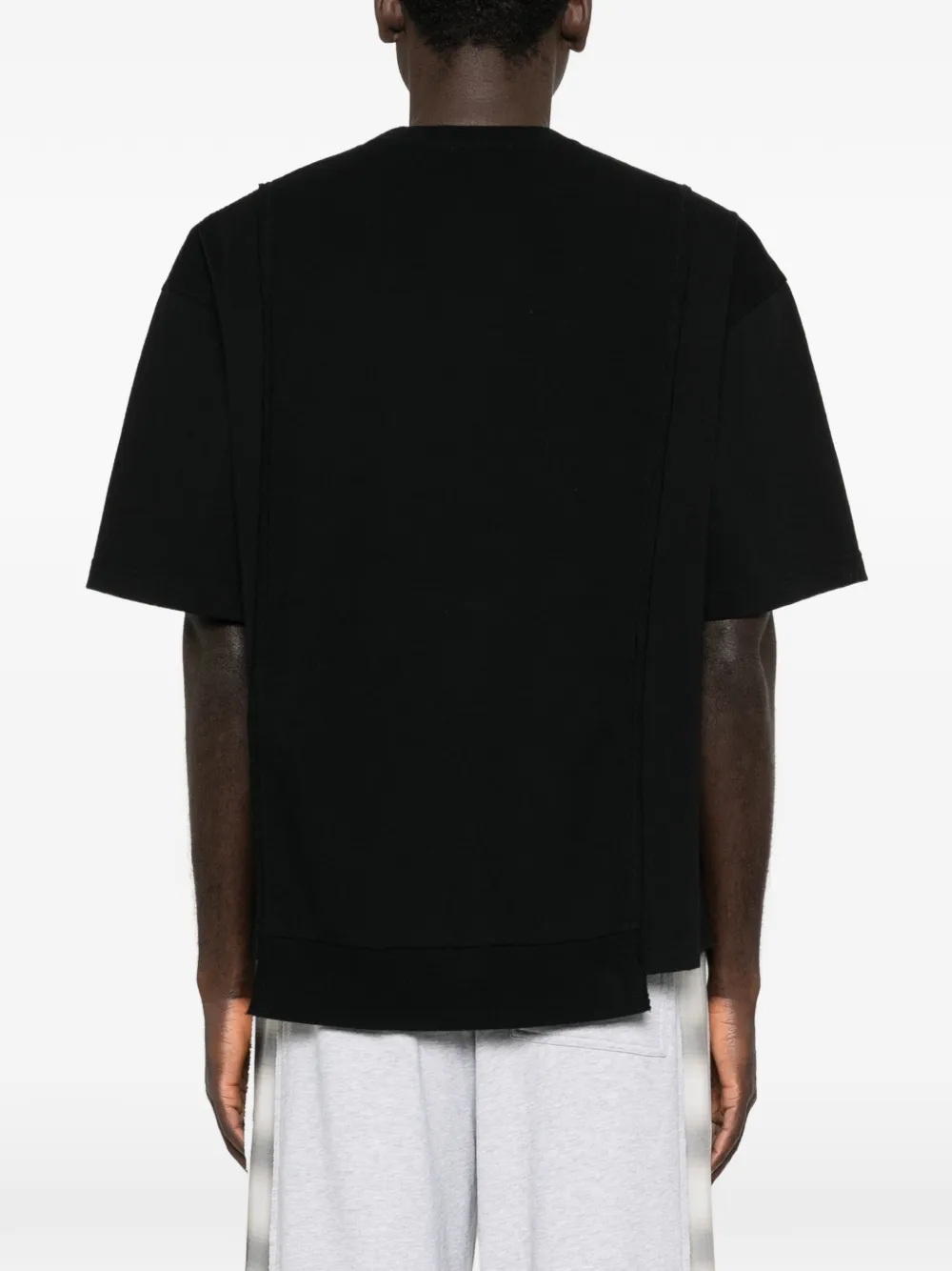 Undercover T-shirt met logodetail Zwart