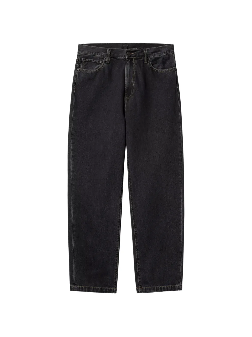 Carhartt WIP Jeans Aaron effetto schiarito - Nero