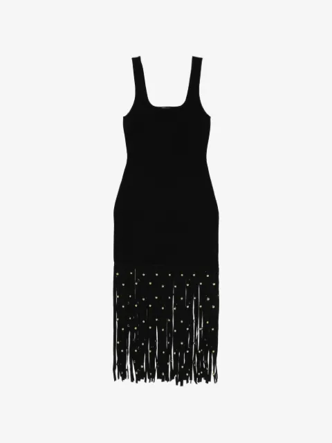 SIMKHAI  fringed studded dress
