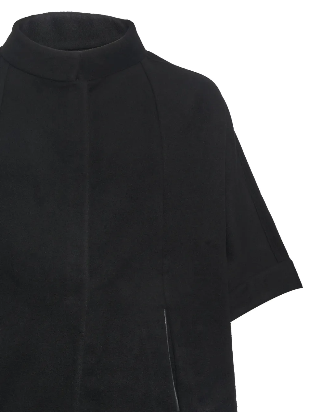  Franzese Collection Belted Cape - Black 