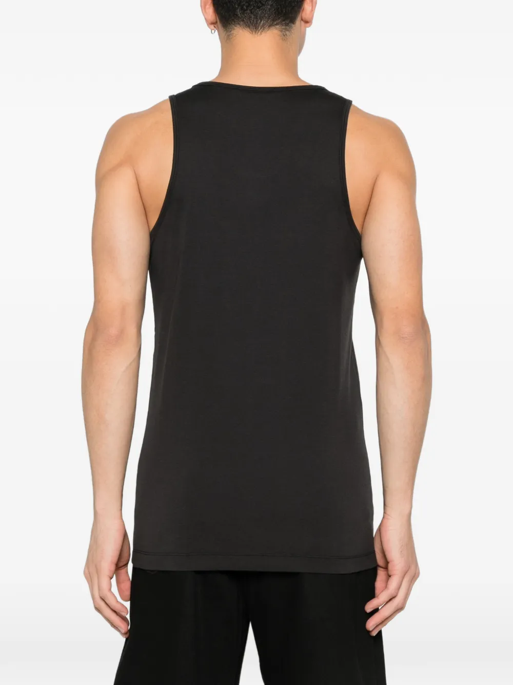 LEMAIRE Tanktop met ronde hals Zwart