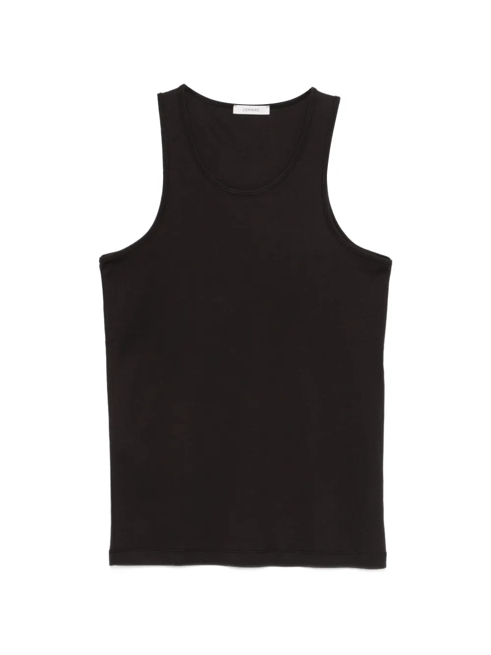LEMAIRE round-neck tank top - Nero