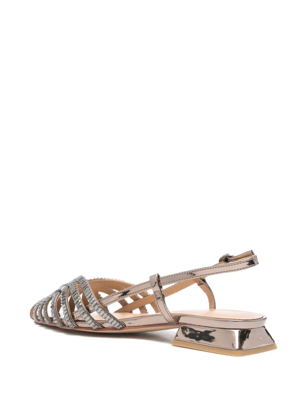 ALMA EN PENA Verfraaide sandalen Goud