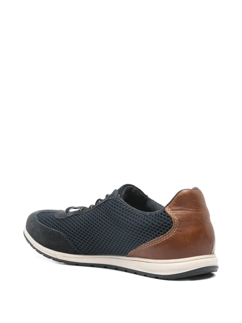 Bugatti Sneakers met logoplakkaat Blauw