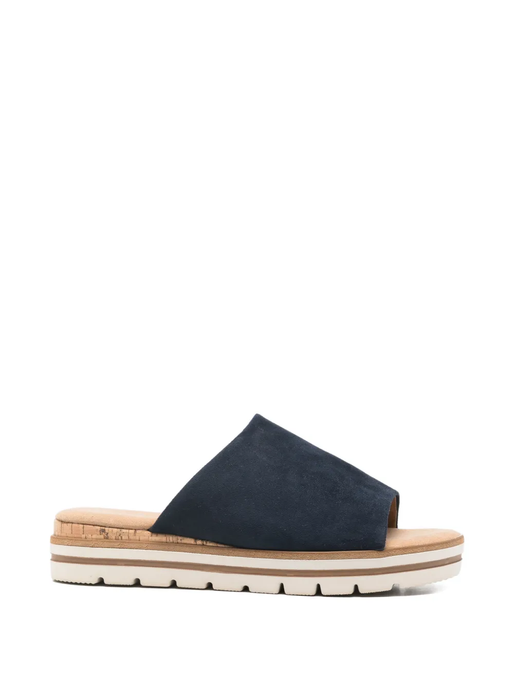 GABOR Muiltjes met plateauzool Blauw