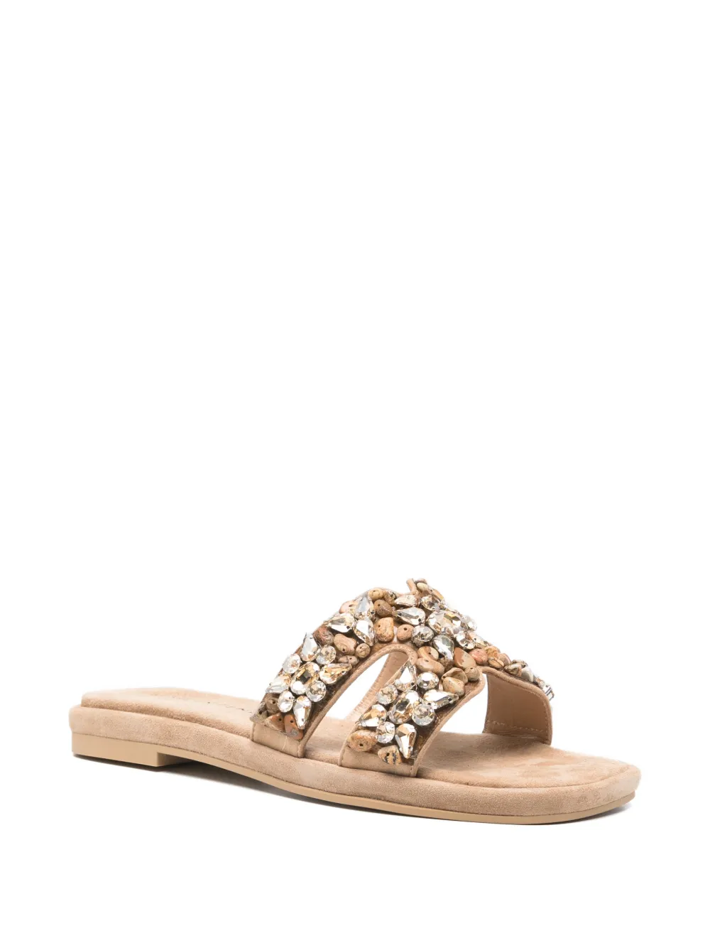 ALMA EN PENA Verfraaide sandalen Beige