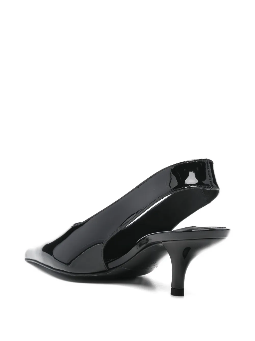 TOTEME Slingback pumps met puntige neus Zwart